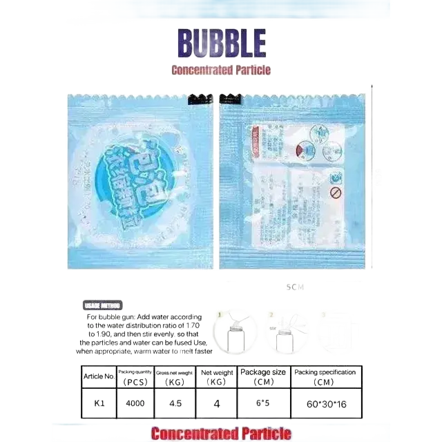 132 Holes Bubble Gun Rocket Bubbles Machine Gun Shape.