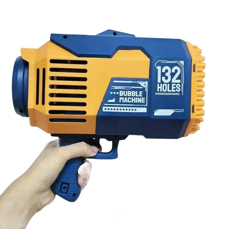 132 Holes Bubble Gun Rocket Bubbles Machine Gun Shape.