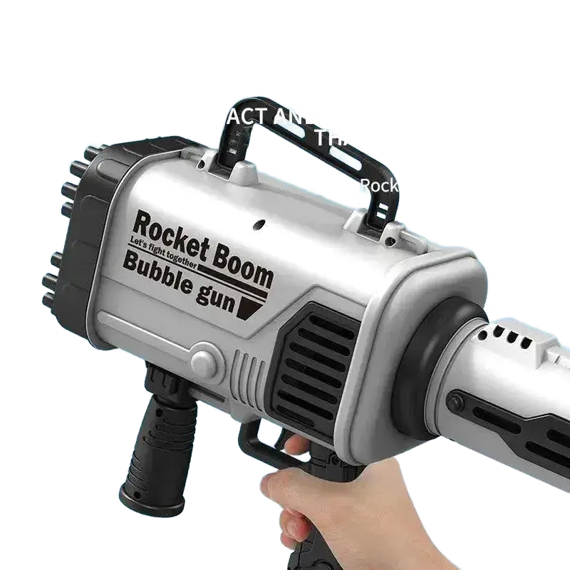 2022 Hot Kids Gatling Bubble Gun Toy 44-Hole Machine.