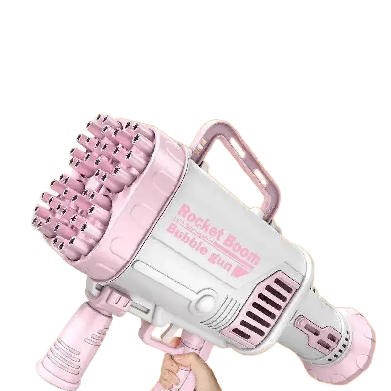 2022 Hot Kids Gatling Bubble Gun Toy 44-Hole Machine.