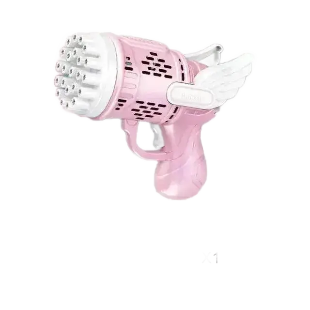 2022 Hot Kids Gatling Bubble Gun Toy 44-Hole Machine.