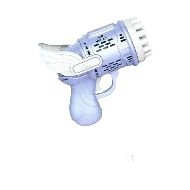 2022 Hot Kids Gatling Bubble Gun Toy 44-Hole Machine.