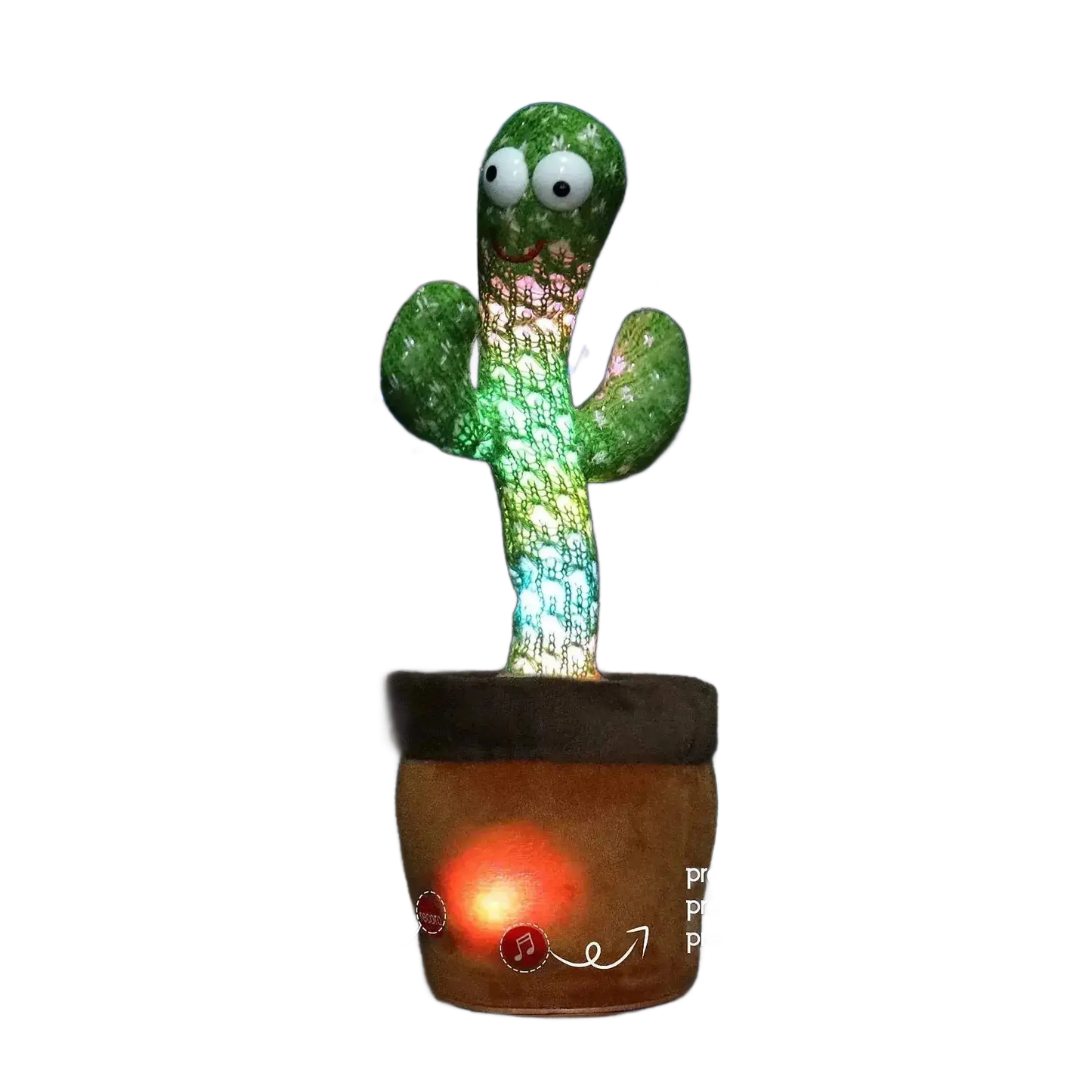 Birthday Present Dancing Cactus Electron Plush Toy Soft Doll - petguardiansupplies petguardiansupplies Toys & Hobbies