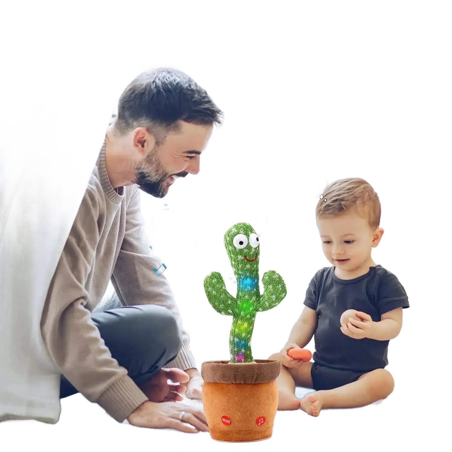Birthday Present Dancing Cactus Electron Plush Toy Soft Doll - petguardiansupplies petguardiansupplies Toys & Hobbies