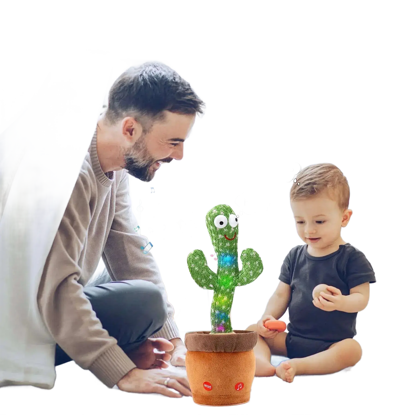 Birthday Present Dancing Cactus Electron Plush Toy Soft Doll - petguardiansupplies petguardiansupplies Toys & Hobbies