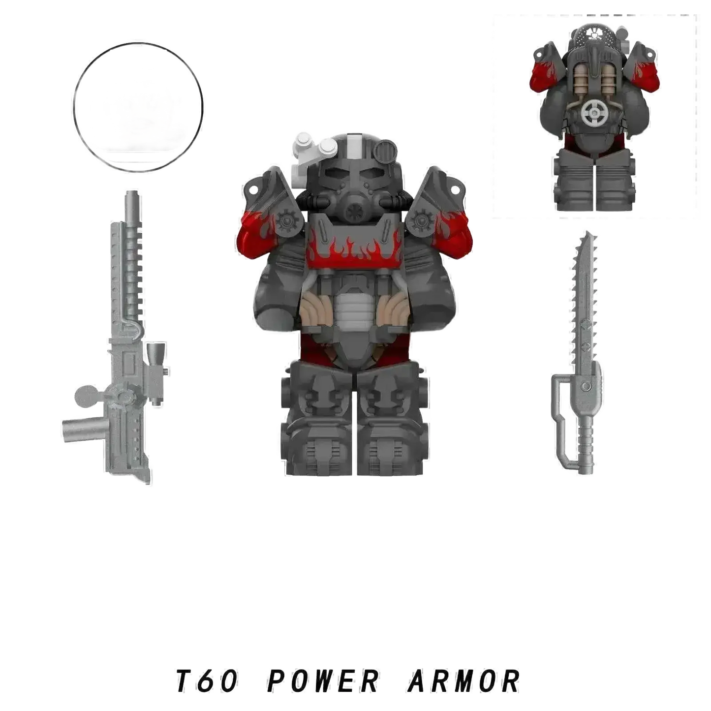 Fallout Games Bricks Space Wolves Marine Action Figure Toy - petguardiansupplies petguardiansupplies Toys & Hobbies