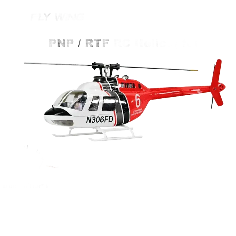 Flywing Bell 206 RC Helicopter V3 6CH GPS Altitude Hold.