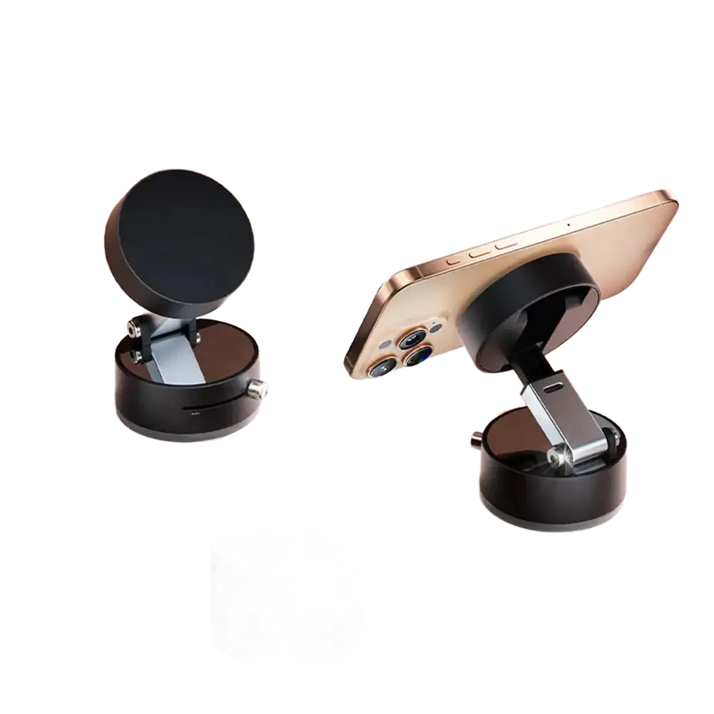 Foldable Magnetic Vacuum Car Mobile Phone Holder Stand - petguardiansupplies petguardiansupplies Phone Holder