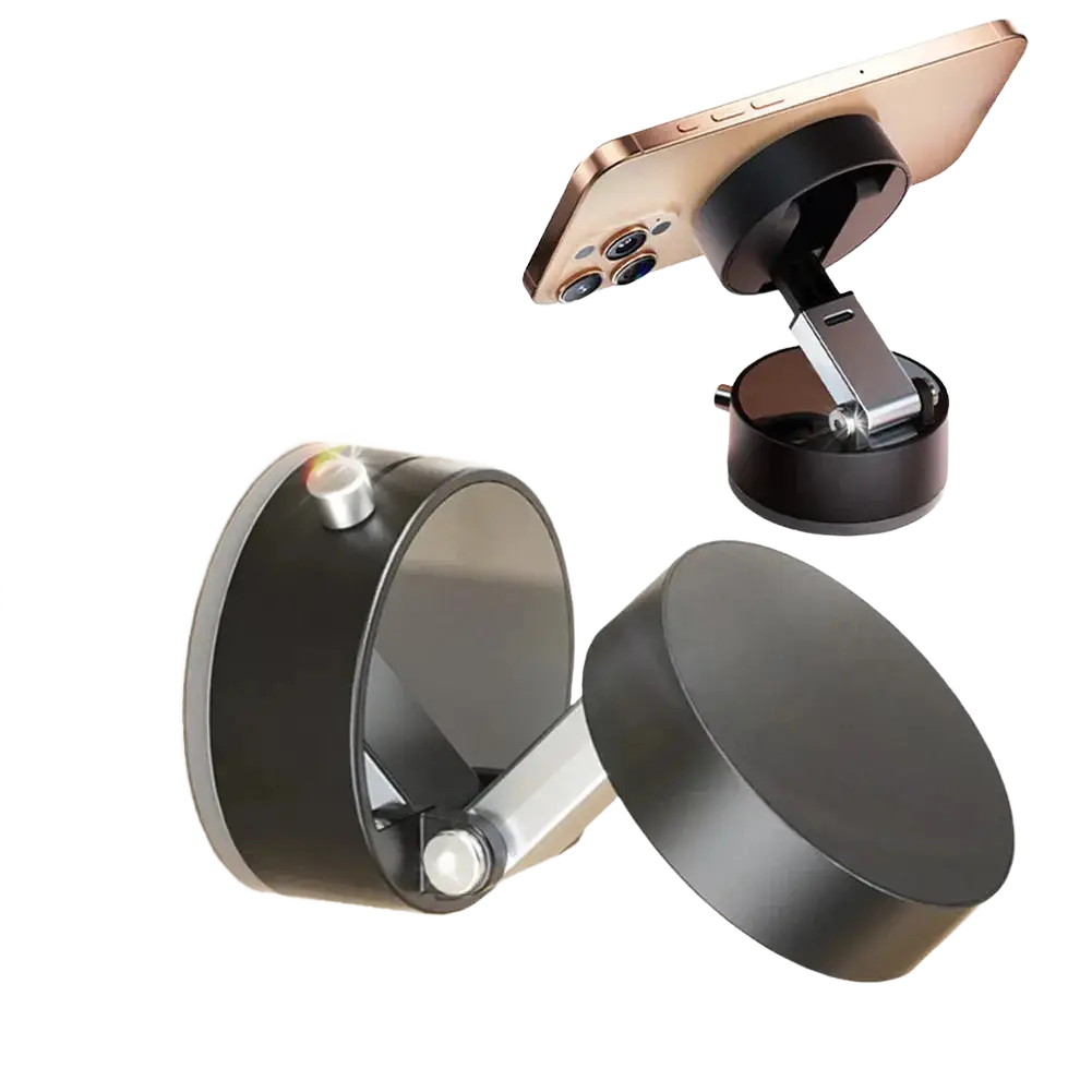Foldable Magnetic Vacuum Car Mobile Phone Holder Stand - petguardiansupplies petguardiansupplies Phone Holder