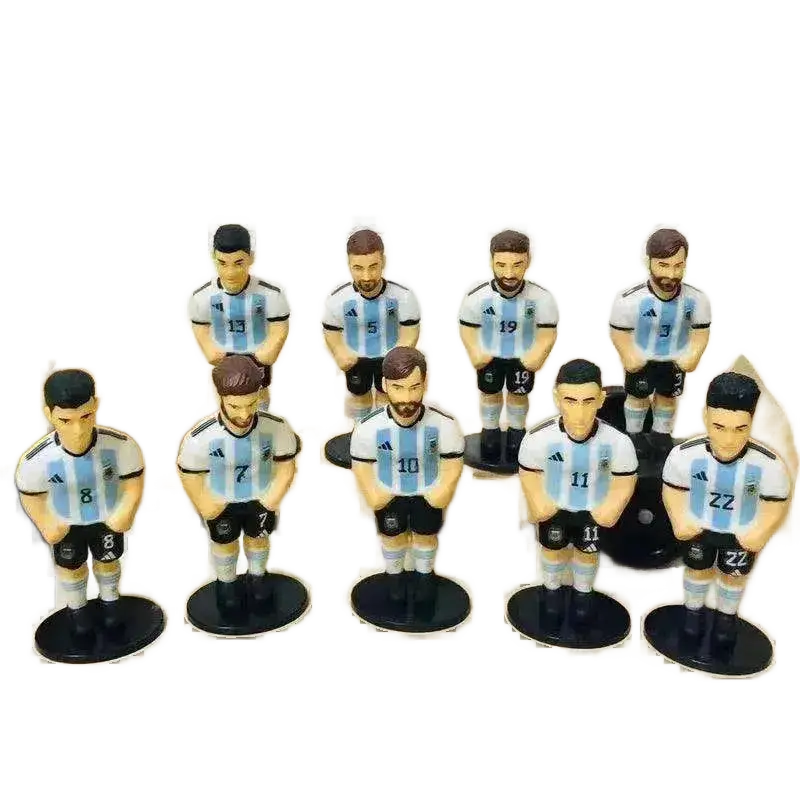 Football Star Figure Toys Messi Ronaldo Athletes Minigols.