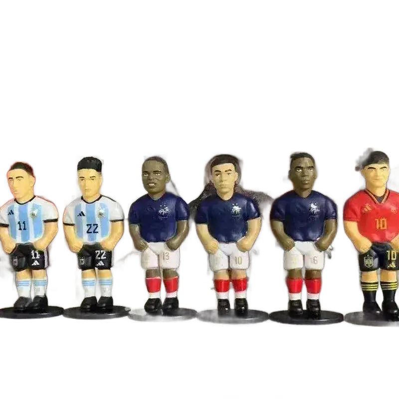 Football Star Figure Toys Messi Ronaldo Athletes Minigols.