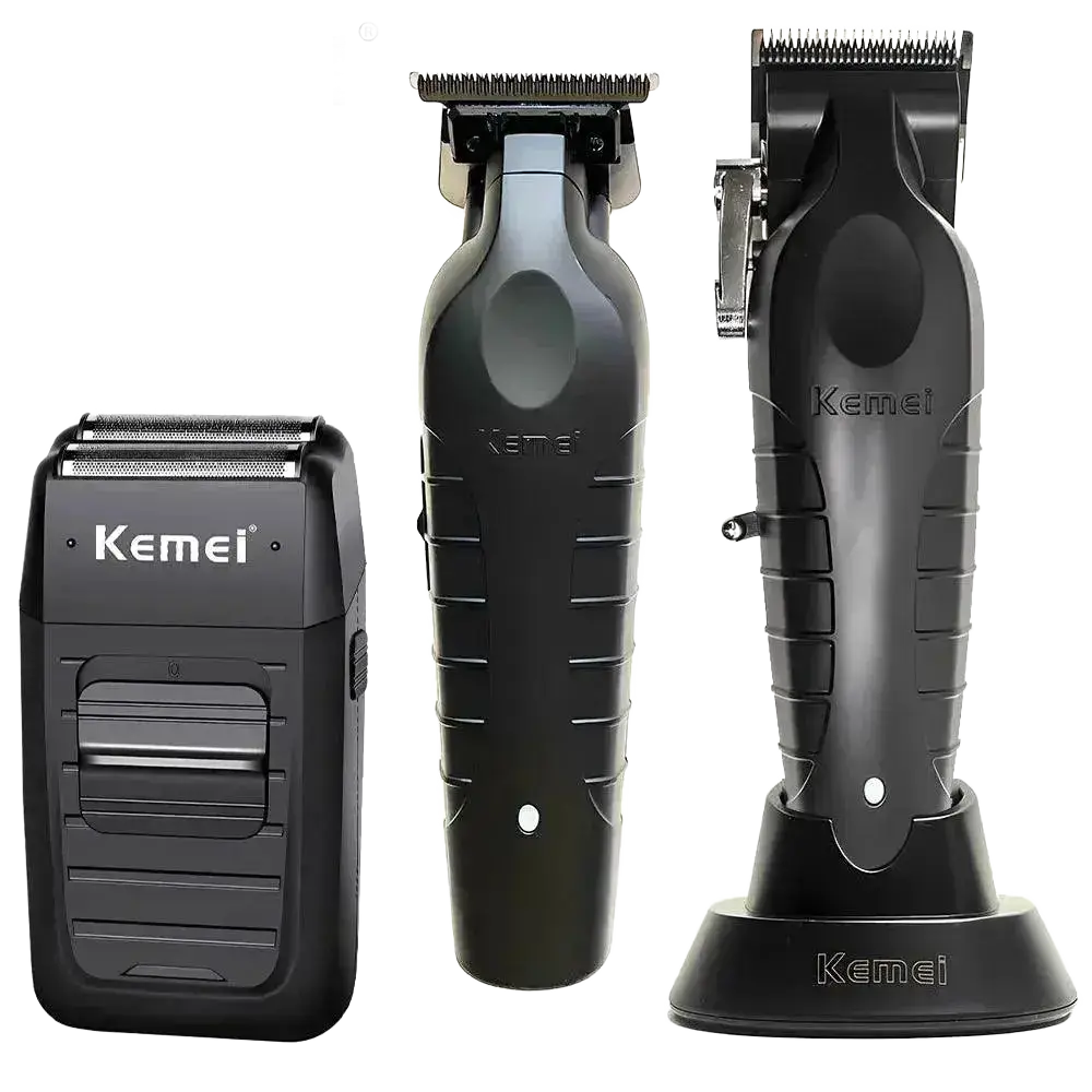 Kemei KM-2296 KM-2299 KM-1102 Hair Clipper Kit for Men.