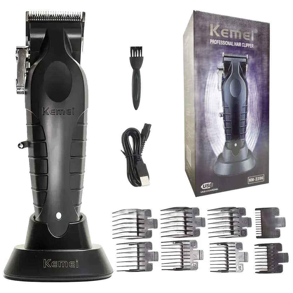 Kemei KM-2296 KM-2299 KM-1102 Hair Clipper Kit for Men - petguardiansupplies petguardiansupplies Beauty & Health