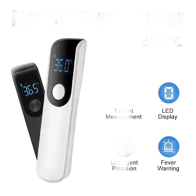 Medical Temperature Infrared Thermometer Forehead Digital Non-contact Thermomete LED Display Fever Measure Tool.