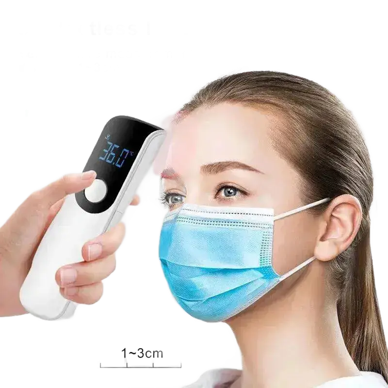 Medical Temperature Infrared Thermometer Forehead Digital Non-contact Thermomete LED Display Fever Measure Tool.