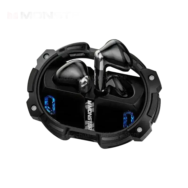 Monster XKT10 Bluetooth Earphones Wireless Headphones Gamer Headset Waterproof TWS Noise Reduction.