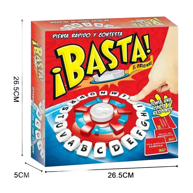 New Spanish Word Game Fast-Paced Family Board Game Tapple - petguardiansupplies petguardiansupplies Toys & Hobbies