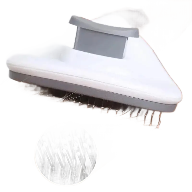 Pet Hair Removal Brush Dog Comb Stainless Steel Grooming Supplies.