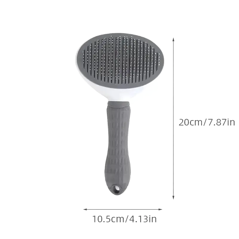 Pet Hair Removal Brush Dog Comb Stainless Steel Grooming Supplies.
