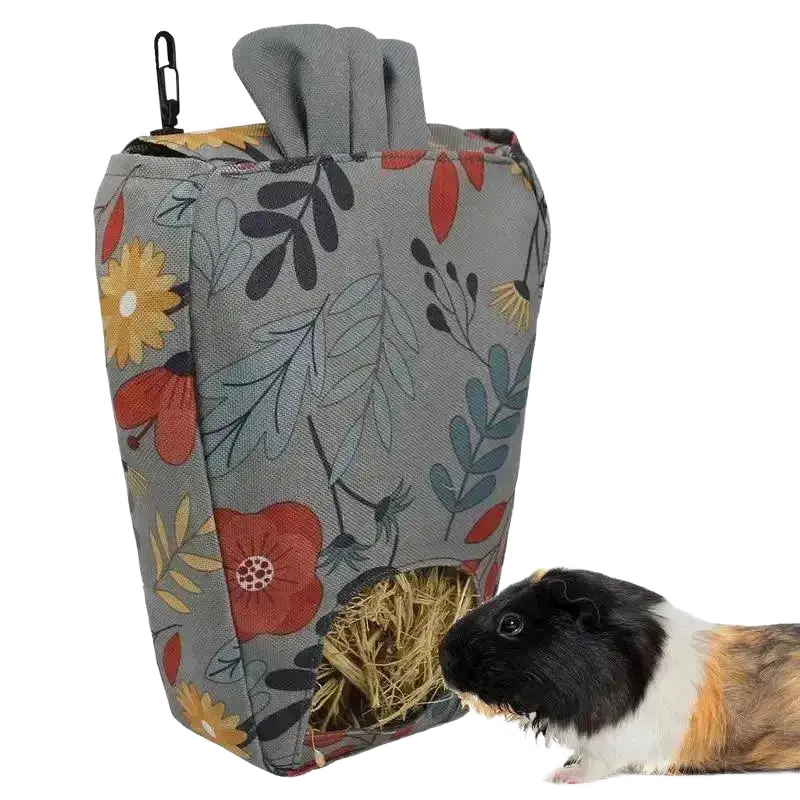 Rabbit Feeder Bag for Pet Chinchillas Dutch Pig Food.