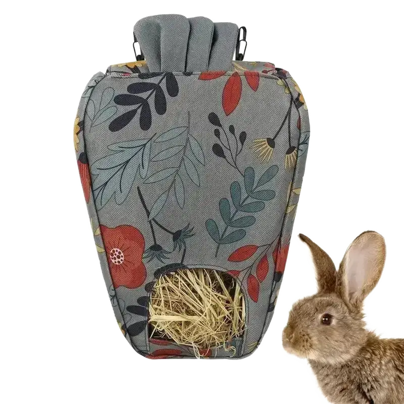Rabbit Feeder Bag for Pet Chinchillas Dutch Pig Food.