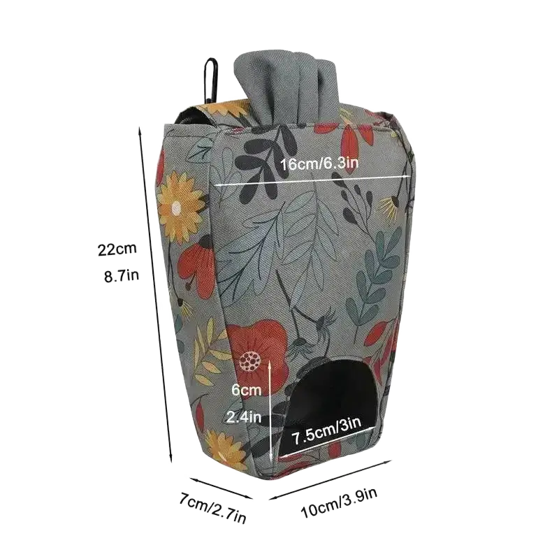 Rabbit Feeder Bag for Pet Chinchillas Dutch Pig Food.
