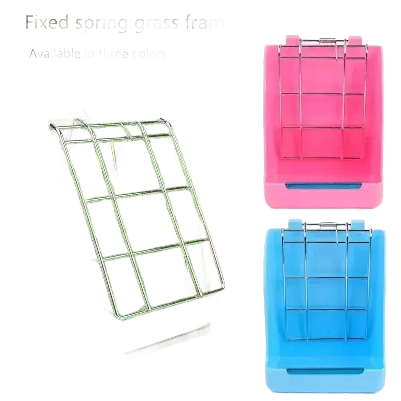 Rabbit Feeder Holder Hay Feeding Dispenser For Small Animals.