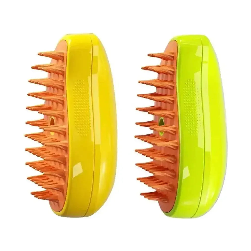 Cat Dog Steamy Brush Electric Sprayer 3 in 1 Grooming Tool.