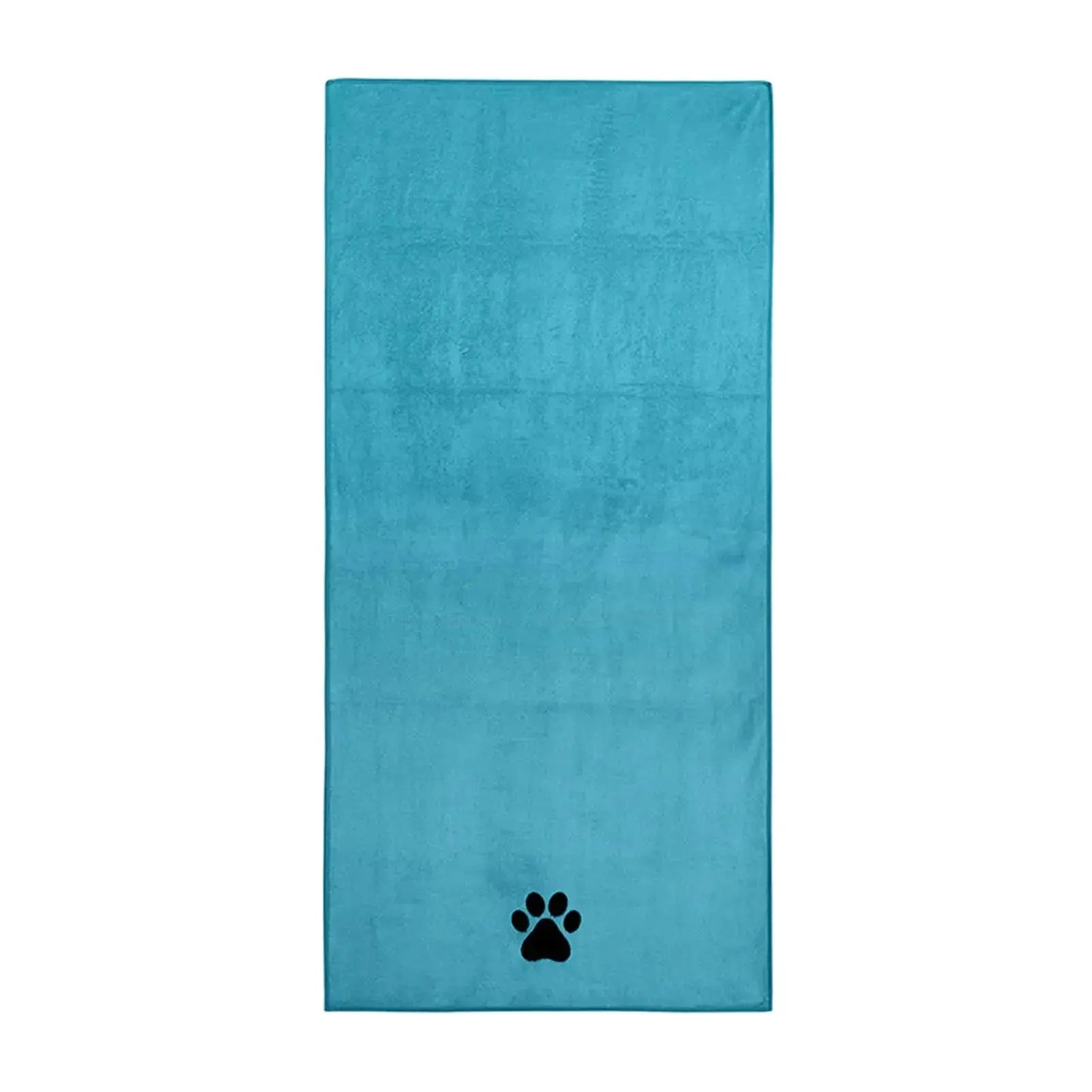 Microfiber Pet Bath Towel Embroidered Quick-Dry Blanket.