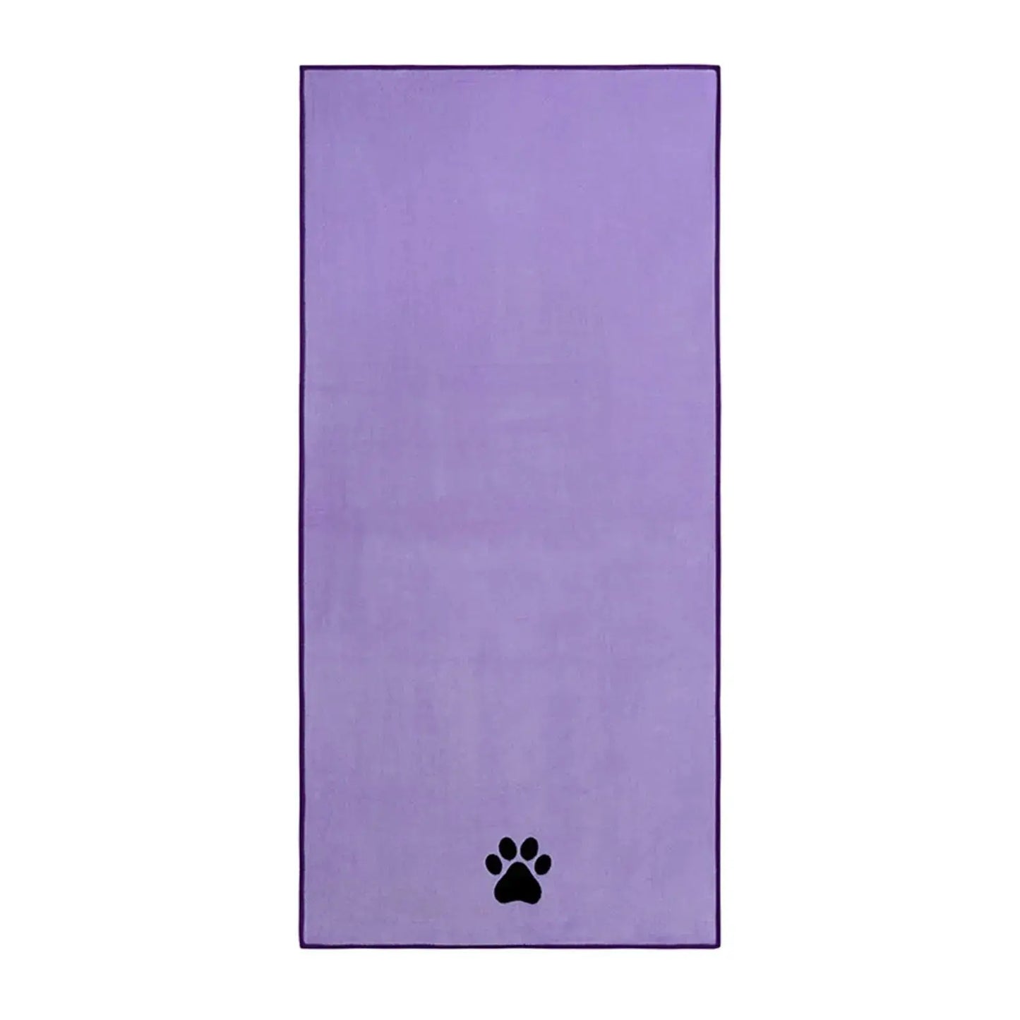 Microfiber Pet Bath Towel Embroidered Quick-Dry Blanket.