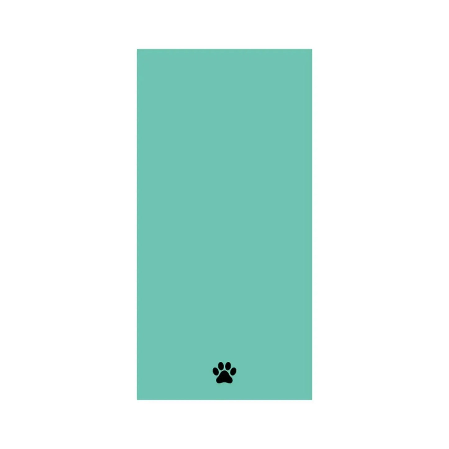 Microfiber Pet Bath Towel Embroidered Quick-Dry Blanket.