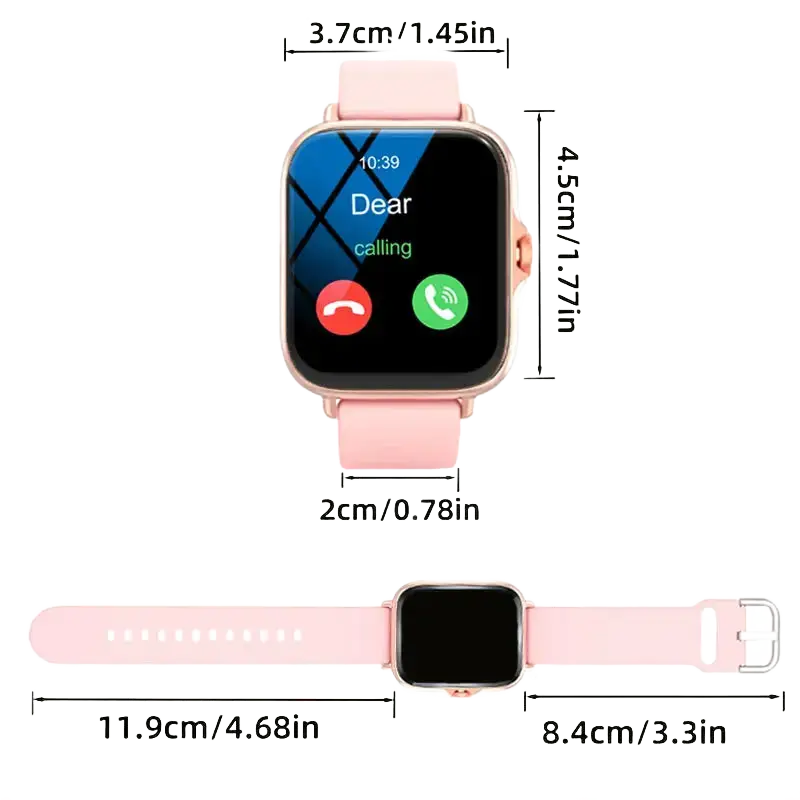 Smart Watch - Touch Screen for iPhone and Android Users.