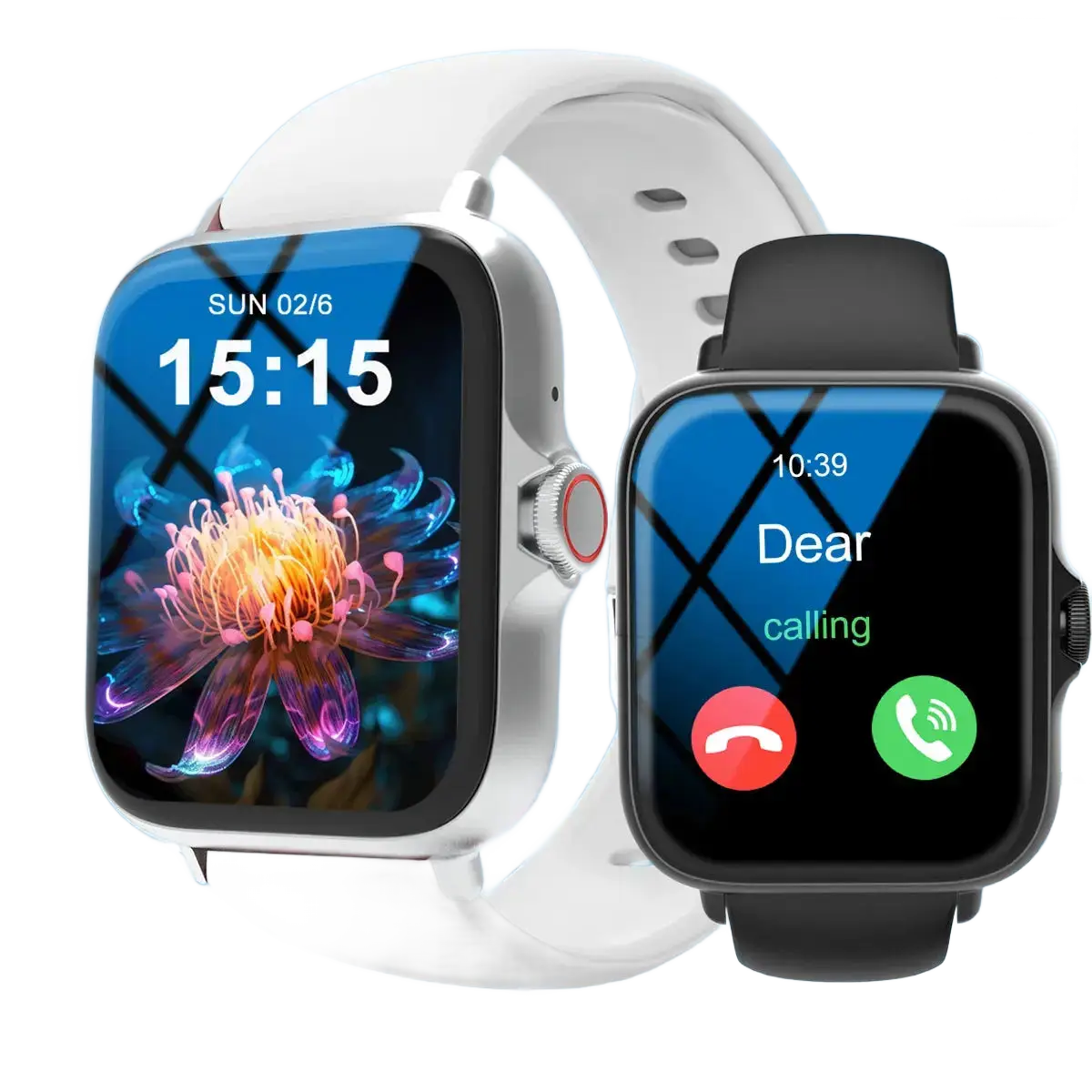 Smart Watch - Touch Screen for iPhone and Android Users.