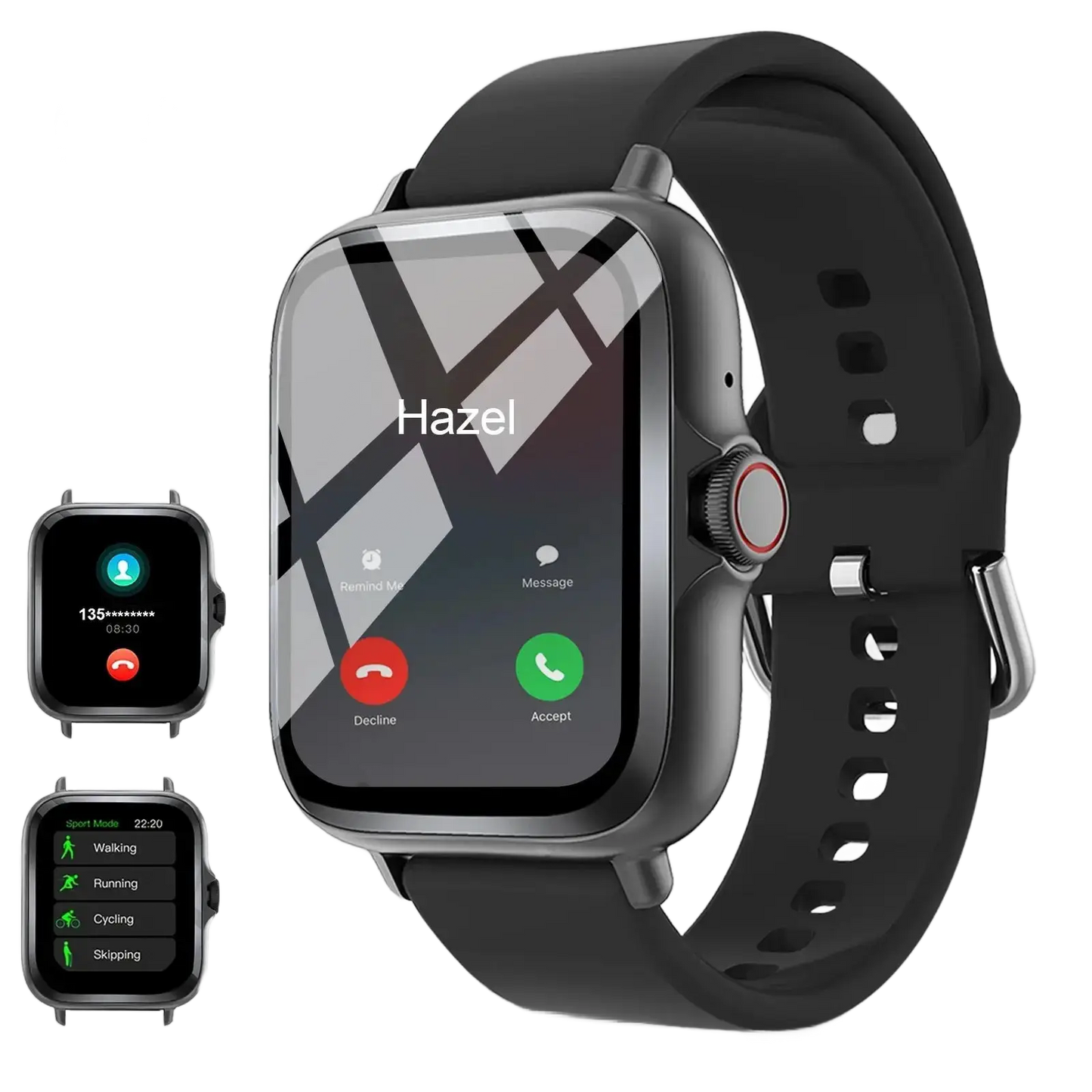 Smart Watch - Touch Screen for iPhone and Android Users.