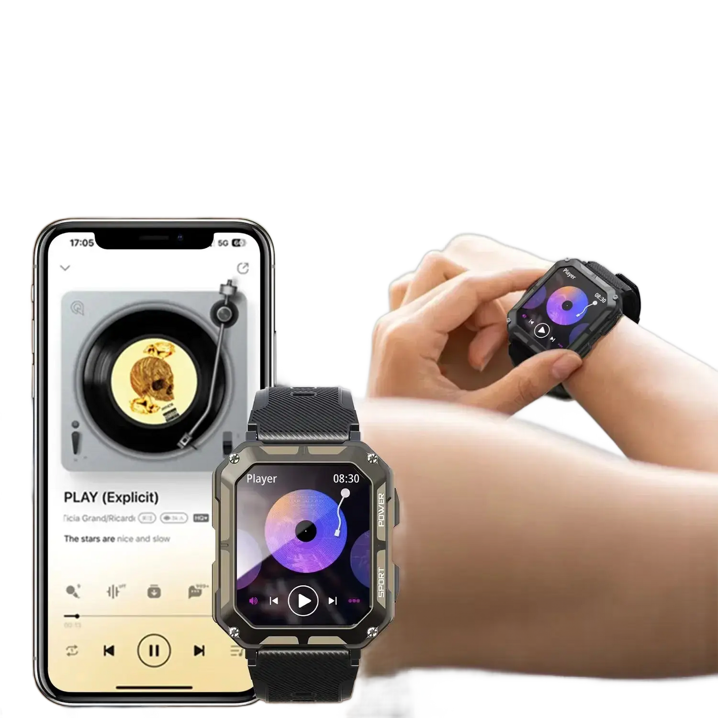 Sports Smart Watch - Health Monitoring Device - petguardiansupplies petguardiansupplies Smart Watch