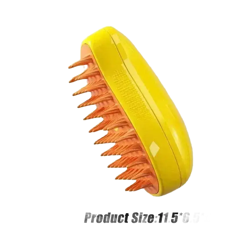 Steamy Dog Brush Electric Spray Cat Hair Brush 3 in 1.