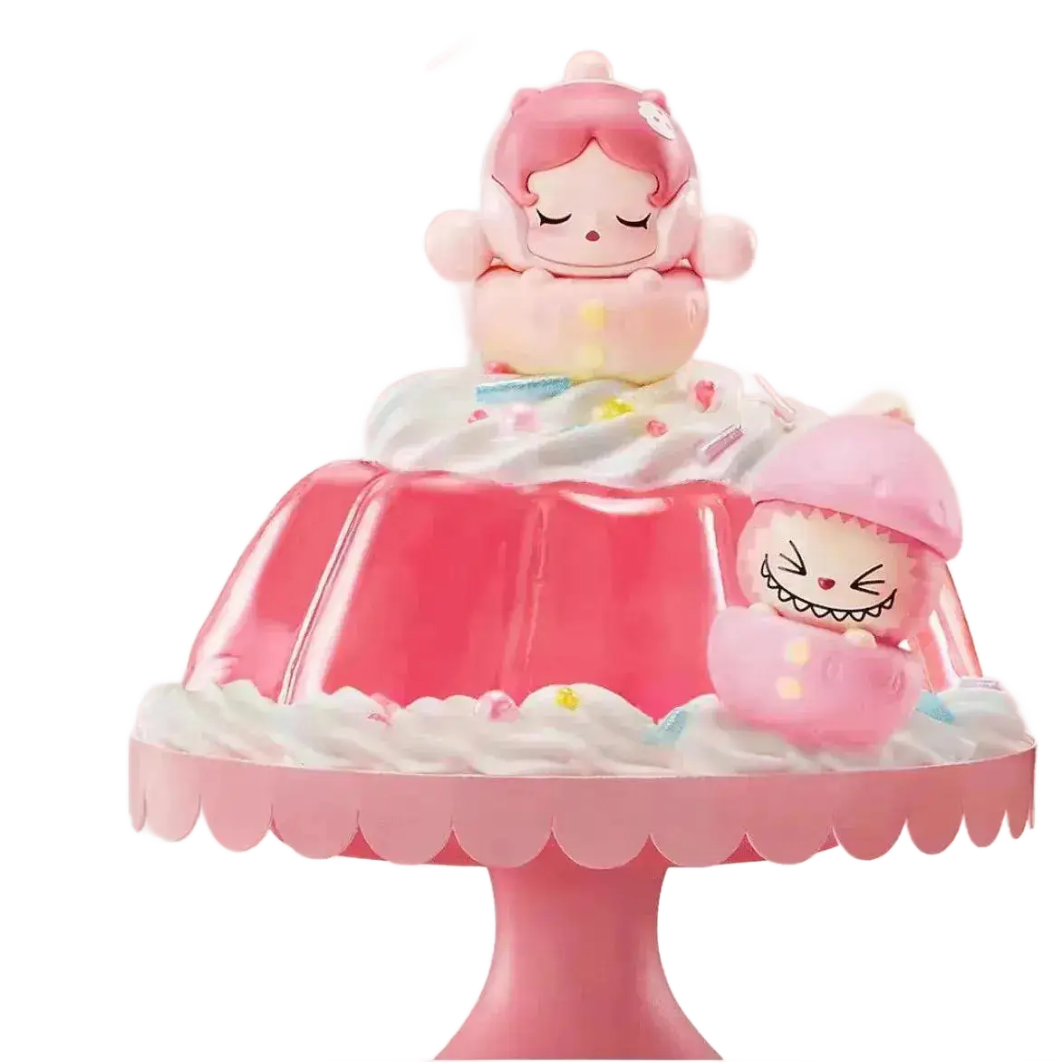 Strawberry Series Labubu Action Figure Doll Toys for Kids.