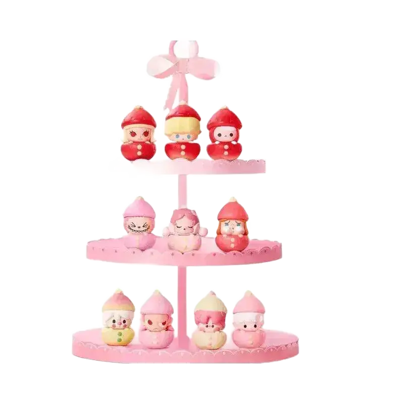 Strawberry Series Labubu Action Figure Doll Toys for Kids.