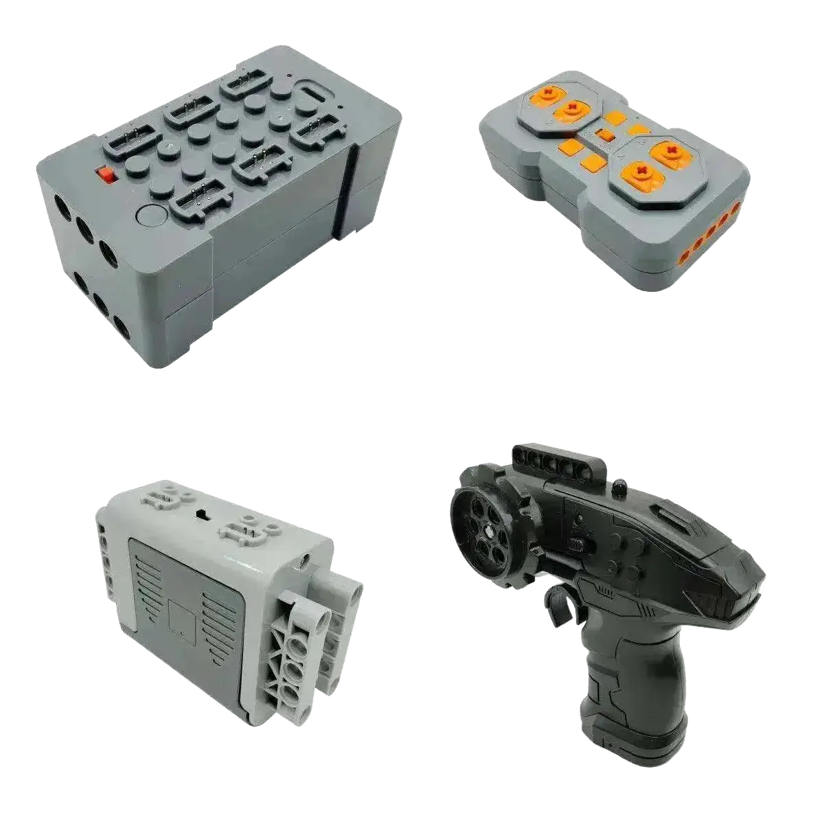 Technical Electronic Building Block MOC Refit Accessories Micro-motor RC Power Functions Parts Creative DIY Car Toys - petguardiansupplies petguardiansupplies Toys & Hobbies