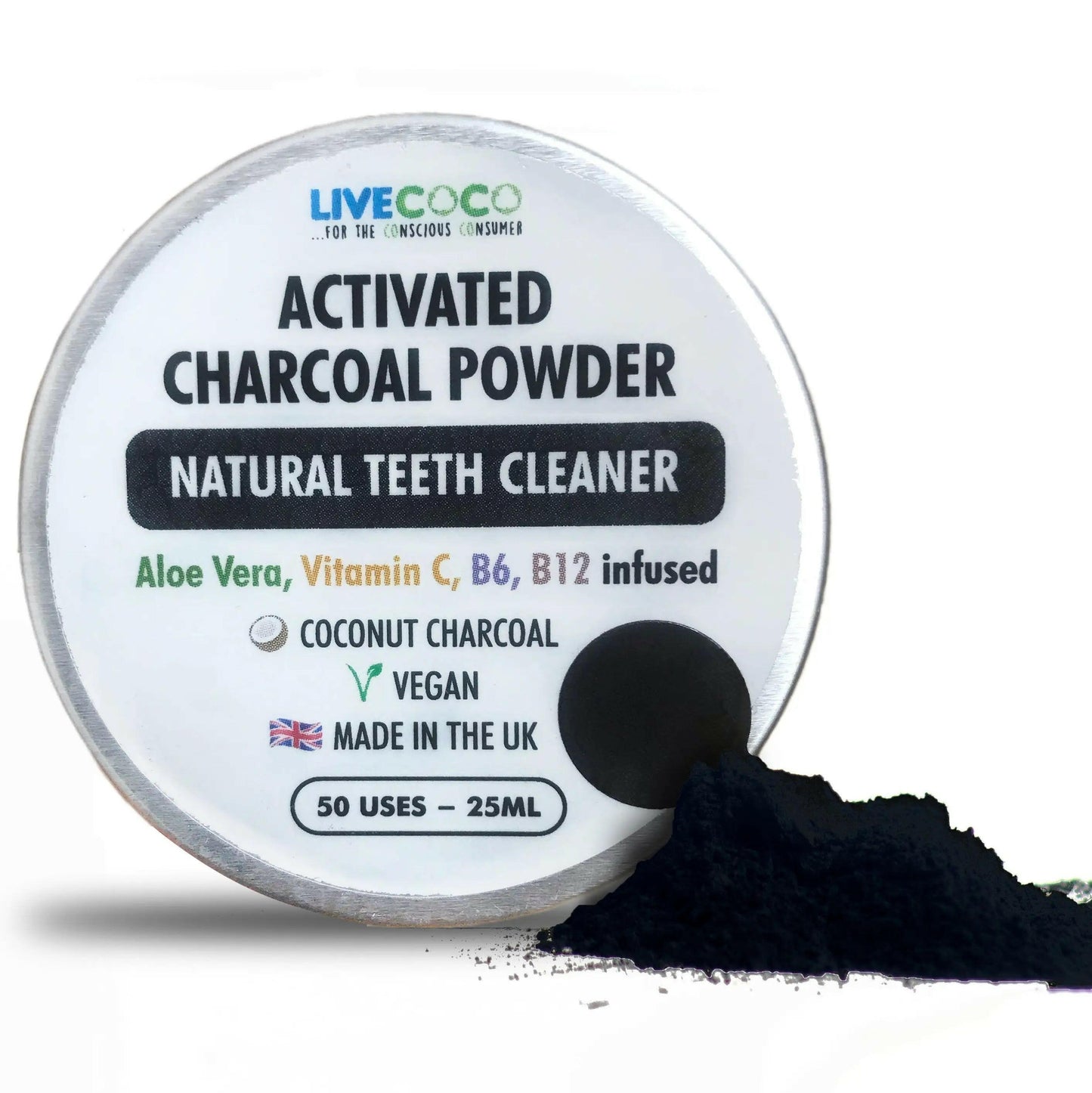 Teeth Cleaning Powder (Vitamins & Aloe Vera Infused).