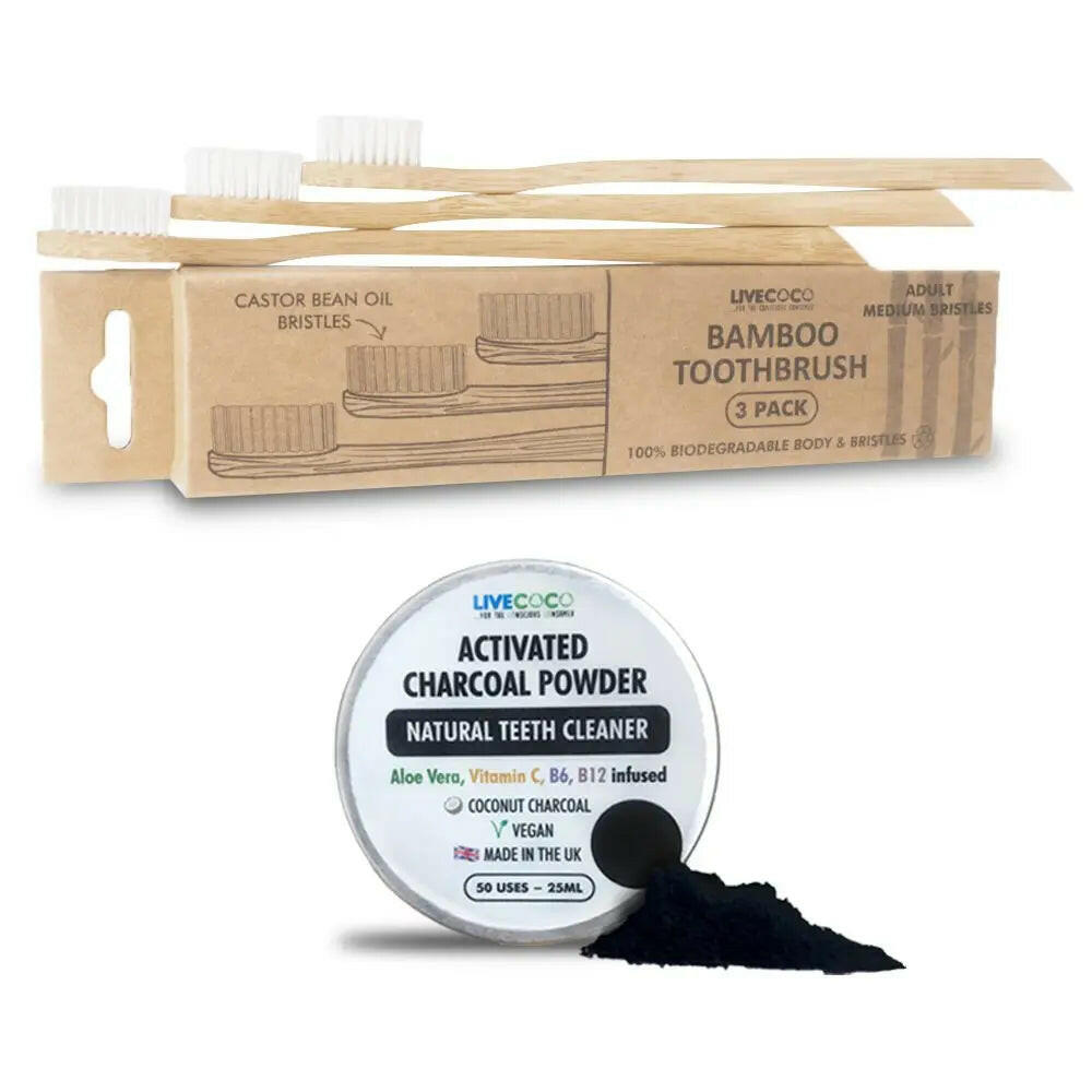 Teeth Cleaning Powder (Vitamins & Aloe Vera Infused).