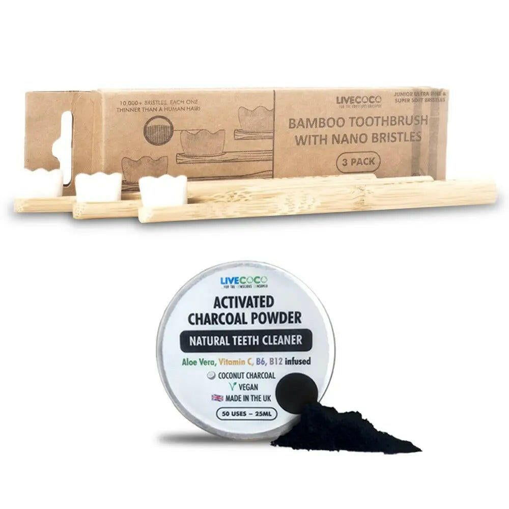 Teeth Cleaning Powder (Vitamins & Aloe Vera Infused).