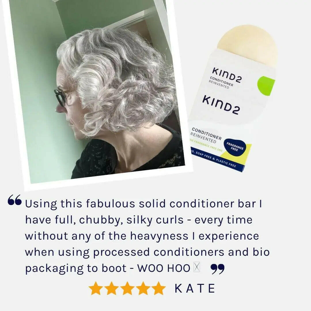 The Fragrance Free One - solid conditioner bar.