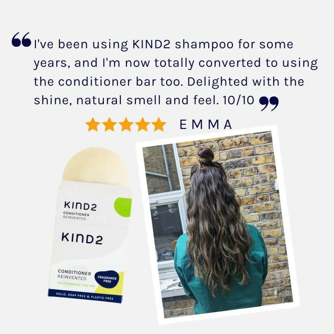 The Fragrance Free One - solid conditioner bar.