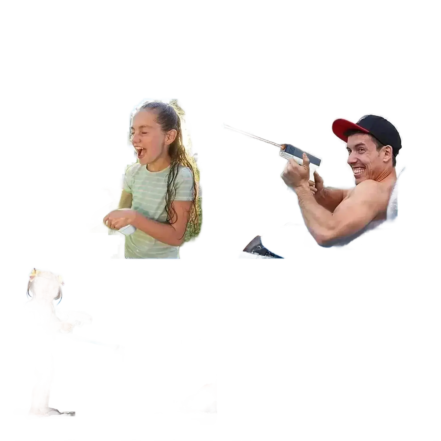 Water Guns Pistol Toy Squirt Guns Blaster for Outdoor Fun.