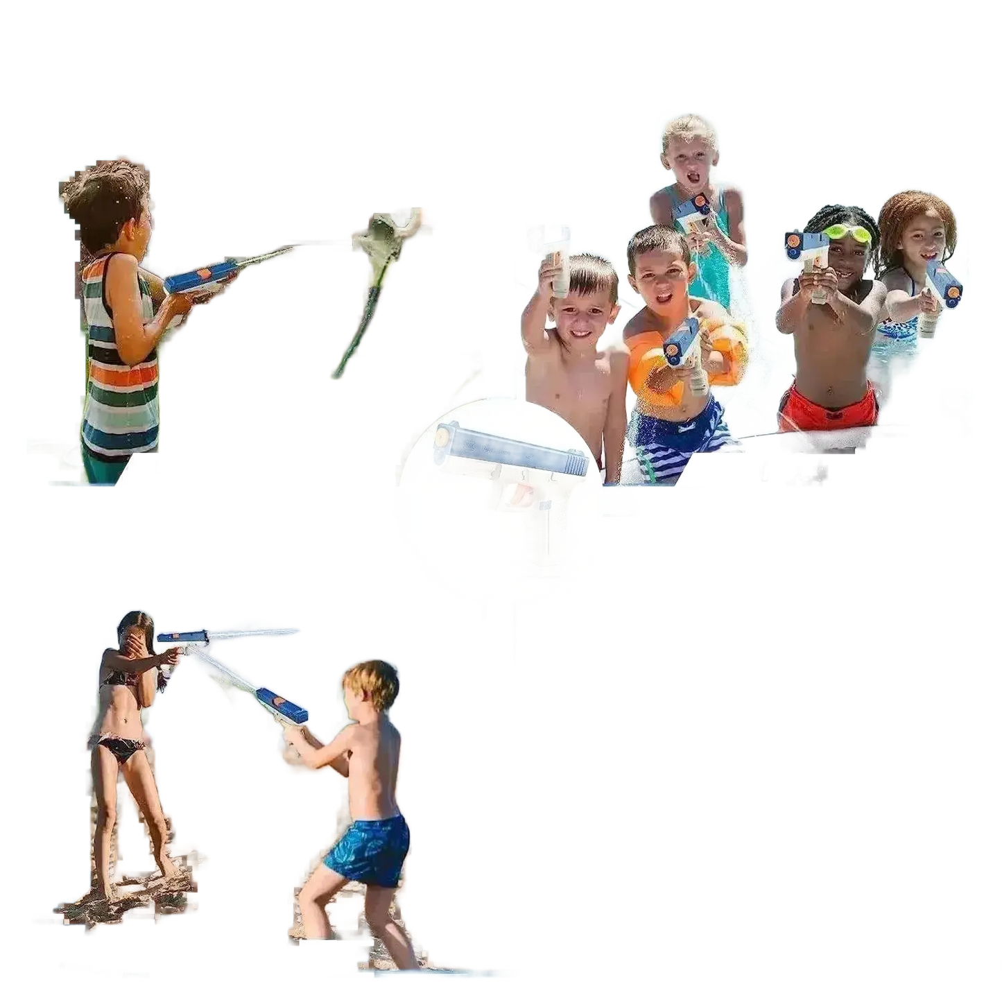Water Guns Pistol Toy Squirt Guns Blaster for Outdoor Fun.