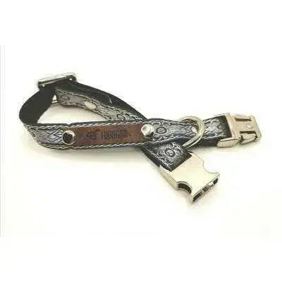 Finnigan Small Dog Collar Personalised Engraving Designer Fabrics.