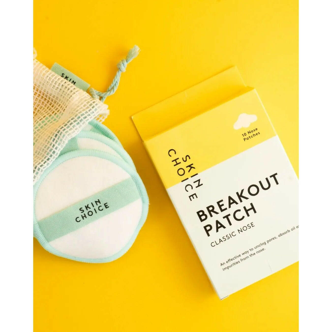 Nose Patches & Reusable Cotton Rounds for Clear Skin.