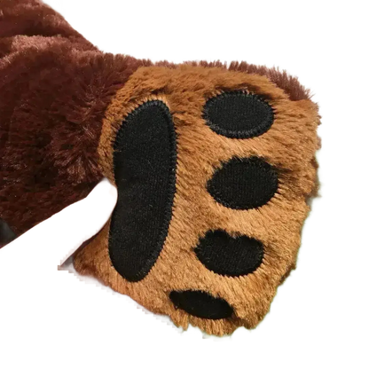 40cm -100cm Simulation DJUNGELSKOG Brown Bear Plush Toy.