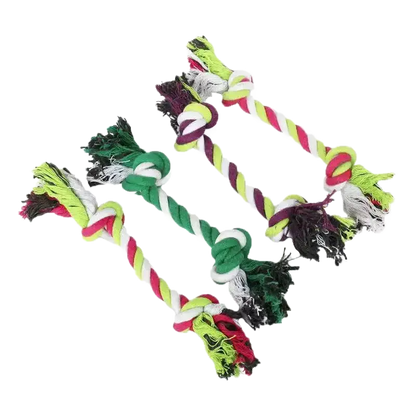 Carrot Knot Rope Ball Dog Toys for Interactive Playtime.